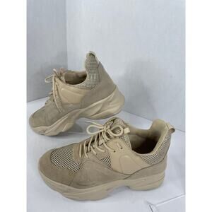 Steve Madden Mesh Suede Movement Chunky Sneakers